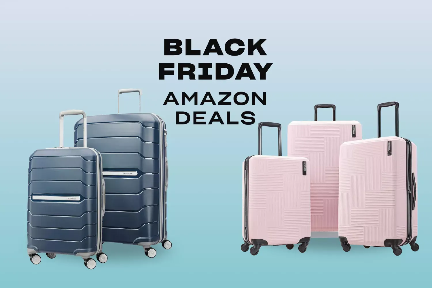 Amazon Is Rolling Out Unbeatable Deals on Luggage Sets for Black Friday Up to 63% Off — Prices Start at $34