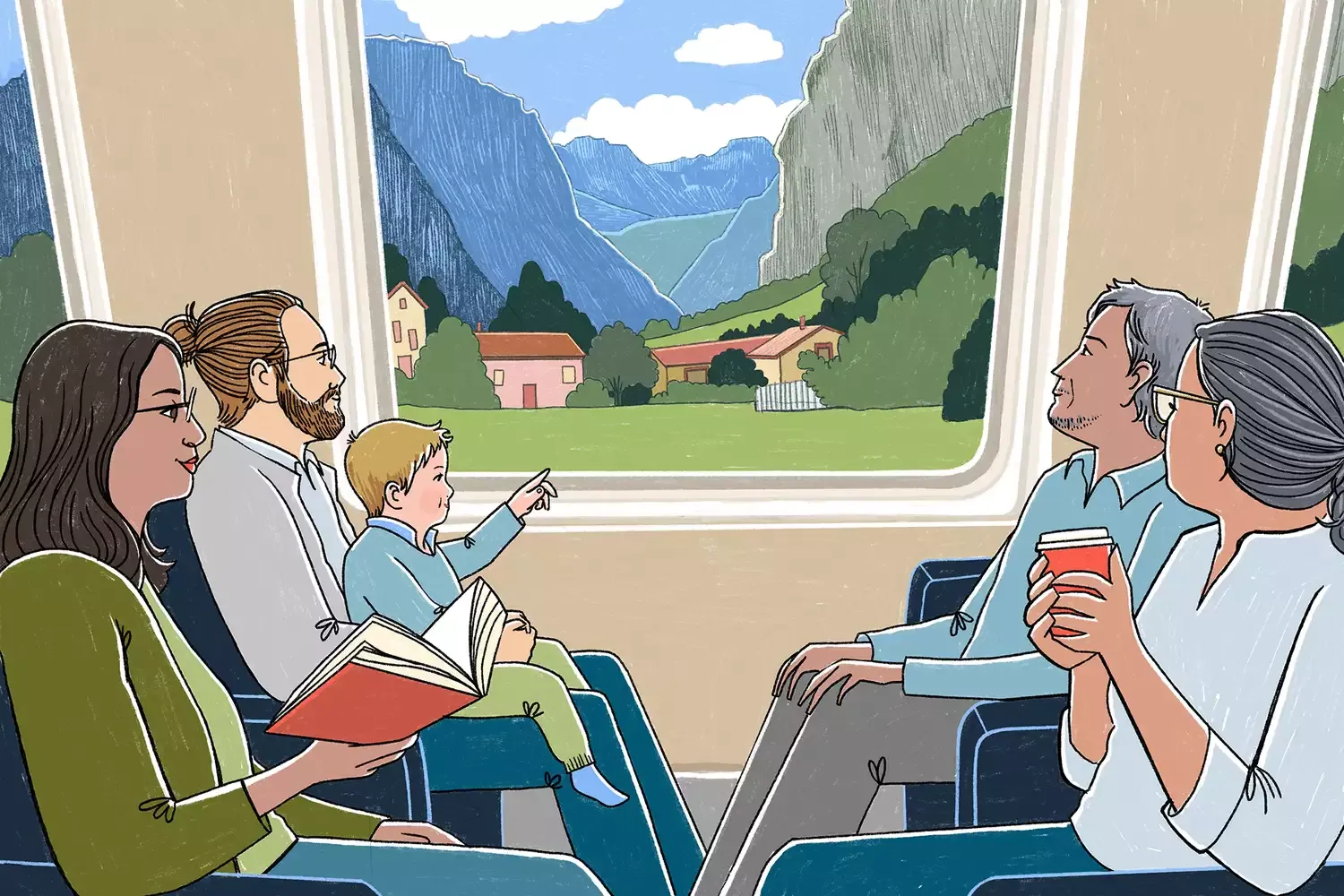 I Took My Parents and 10-month-old Baby on Our Dream Train Trip Through Europe