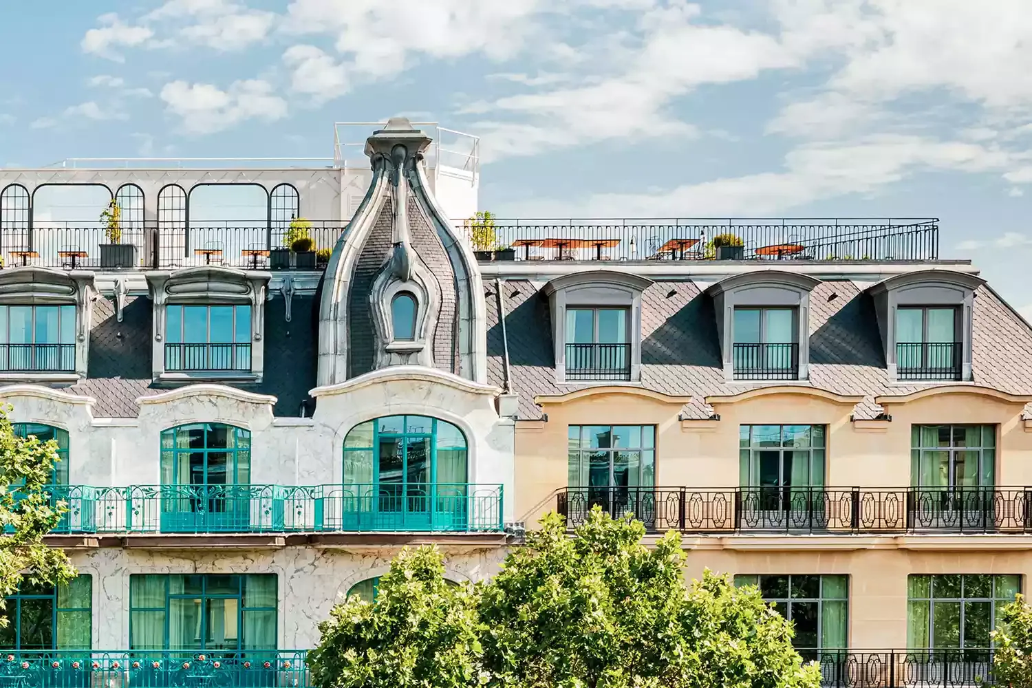 These New Luxury Hotels in Paris Have the Most Stunning Rooftop Views
