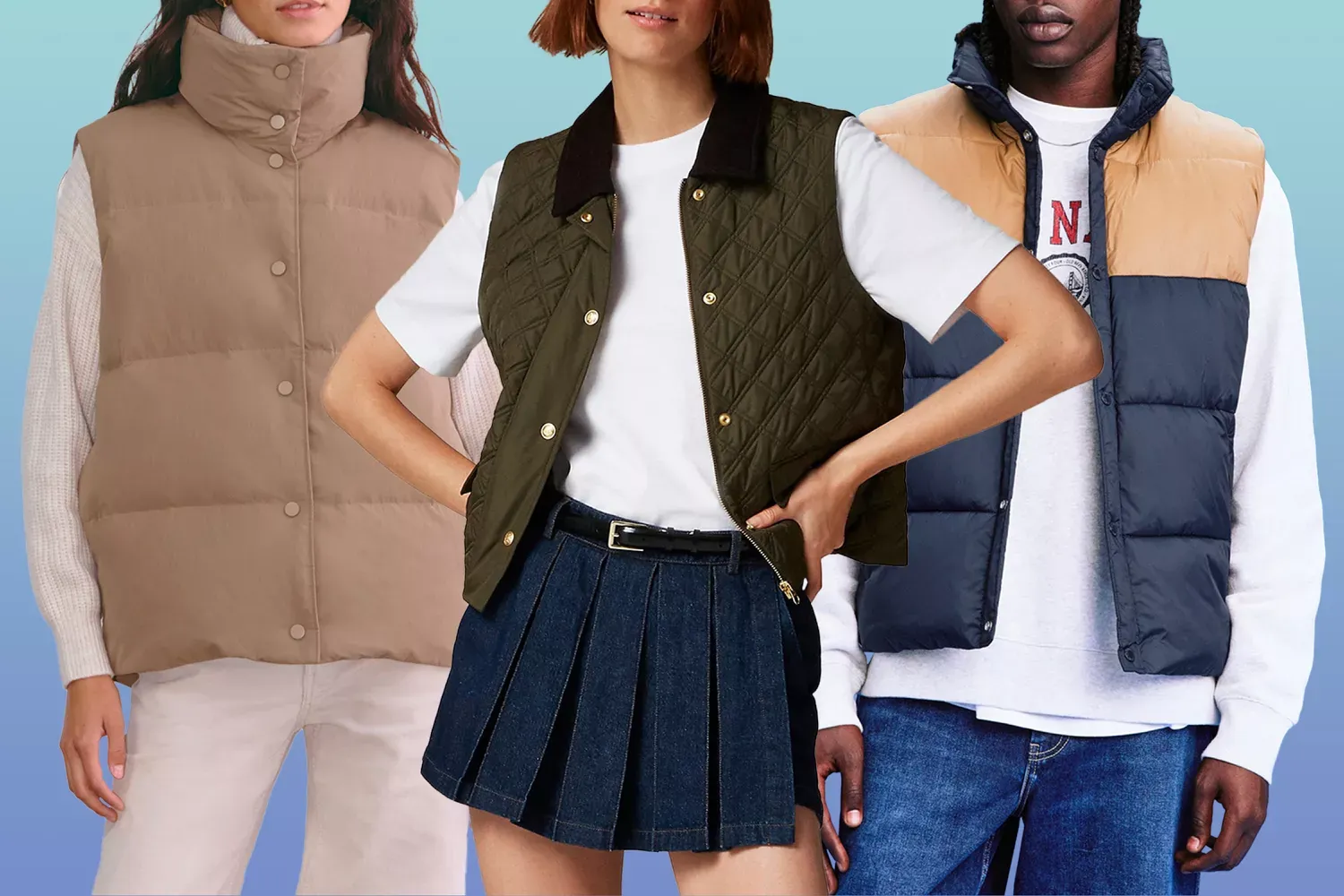 12 Perfect Fall Vests Up to 50% Off Right Now — Fleece, Puffers, and More Start at $19