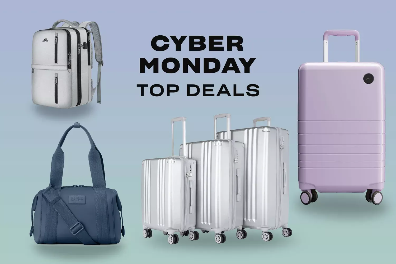 The 109 Best Cyber Monday Luggage Deals Up to 84% Off — Including Samsonite, Away, and Tumi