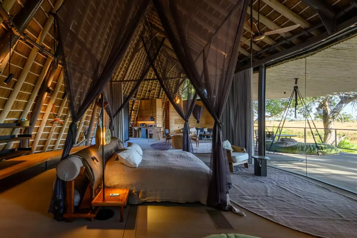 These Luxe Safari Stays in Botswana Offer a Glimpse Into the Country's Ancient Culture, Natural History, and Art Scene