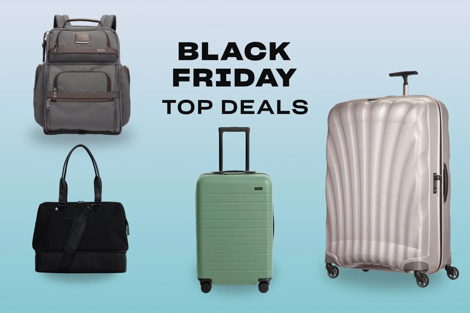 The 124 Best Black Friday Luggage Deals — Score Up to 82% Off Samsonite, Tumi, and More