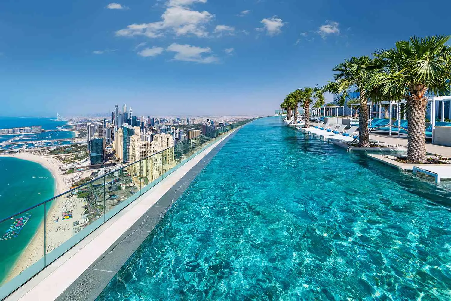 The World's Highest Infinity Pool Just Opened in Dubai With Jaw-dropping City Views