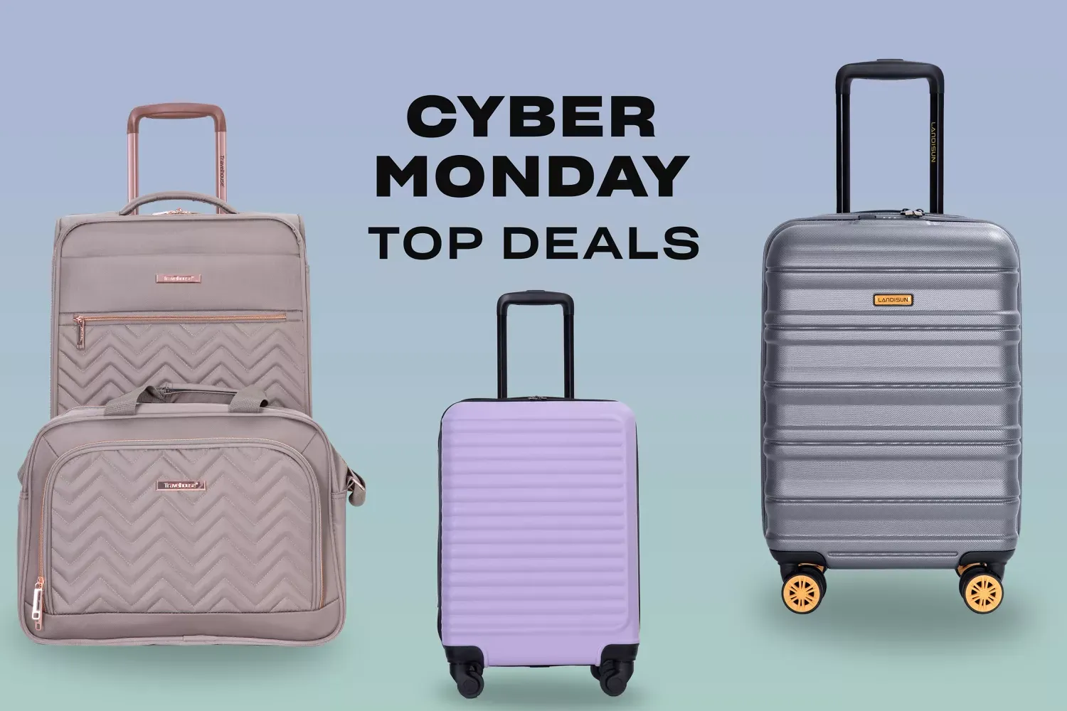 Major Deals on Hardside Luggage Sets Are Hiding at This Cyber Monday Sale — Up to 80% Off