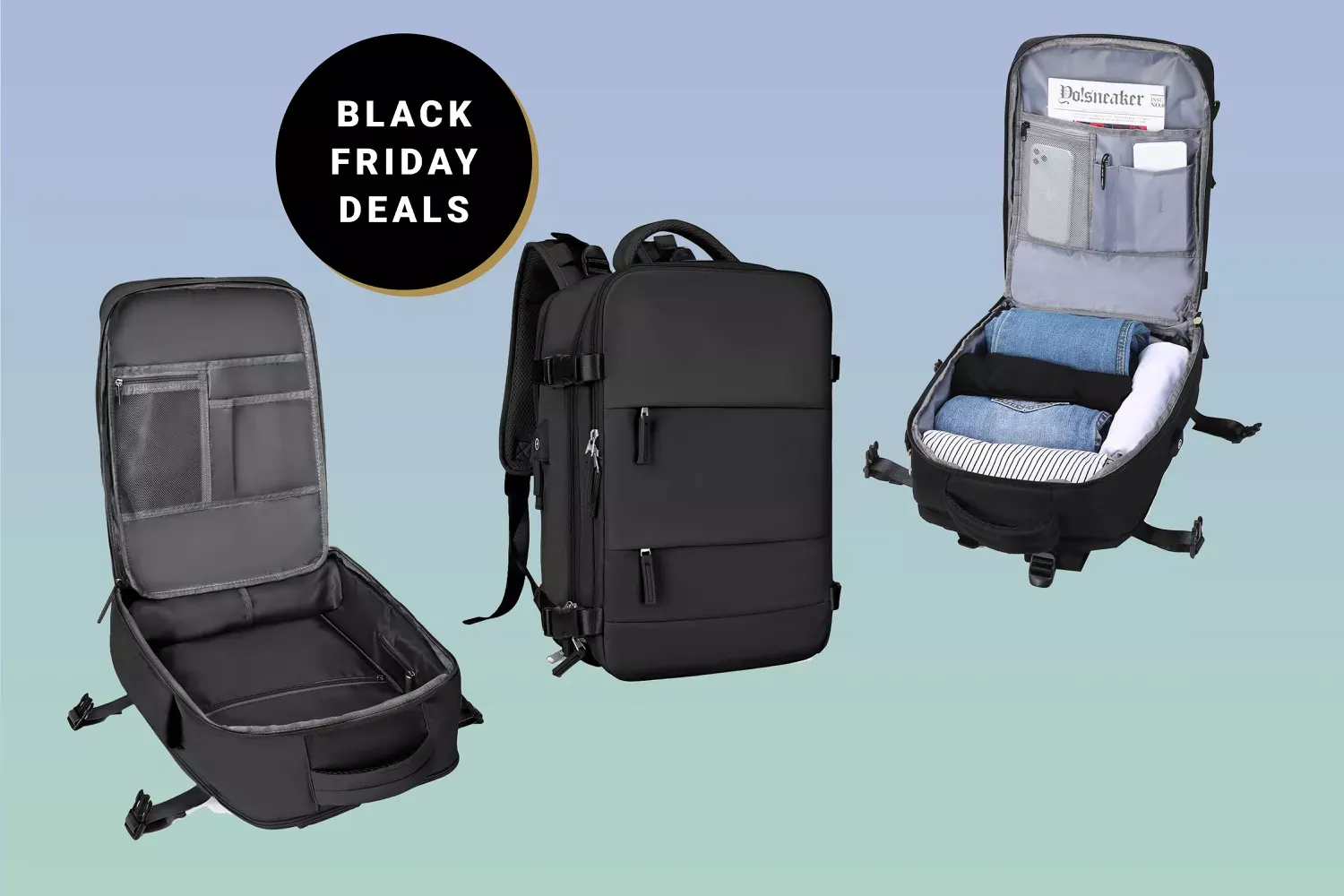 Flight Attendants Love This Spacious Carry-on Backpack — and It’s a Steal at $26 for Black Friday