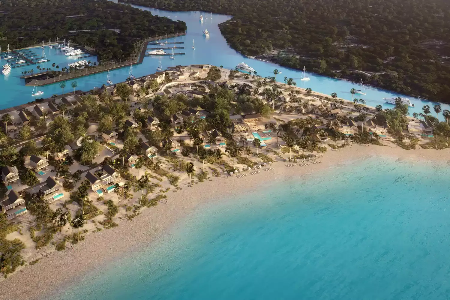 The Bahamas Is Getting a New Resort With 70 Villas, an Oceanfront Pool, and a Private Beach Club — Here's a First Look