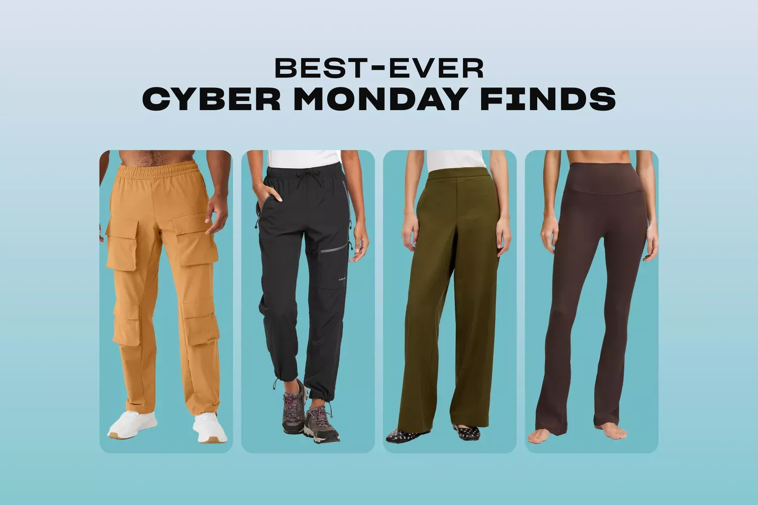 Comfy Travel Pants From Vuori, Athleta, and More Are Up to 79% Off for Cyber Monday — Prices Start at $7