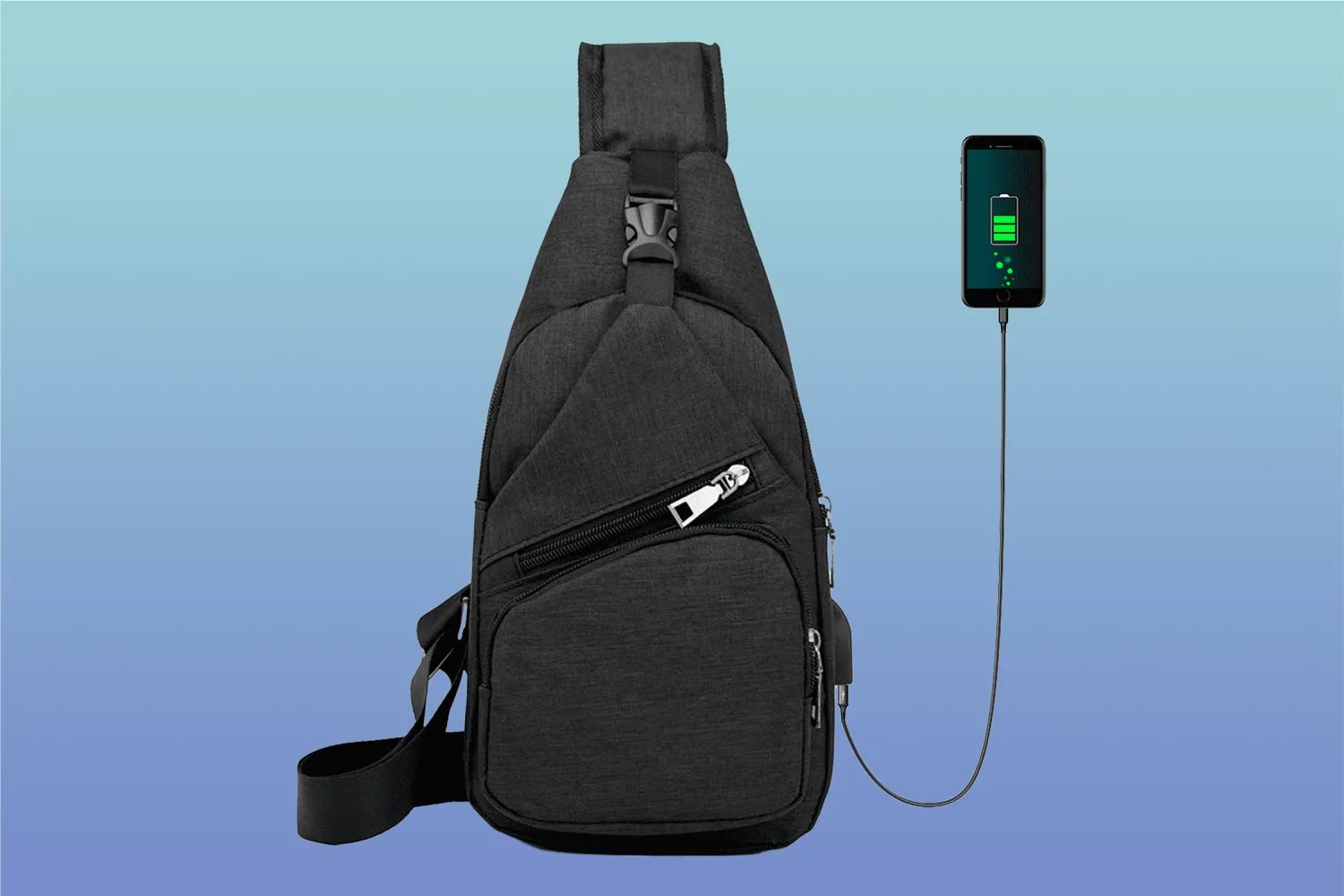 This Now-$14 Tear-resistant Sling Bag Can Charge Your Phone While You Wait for Your Flight