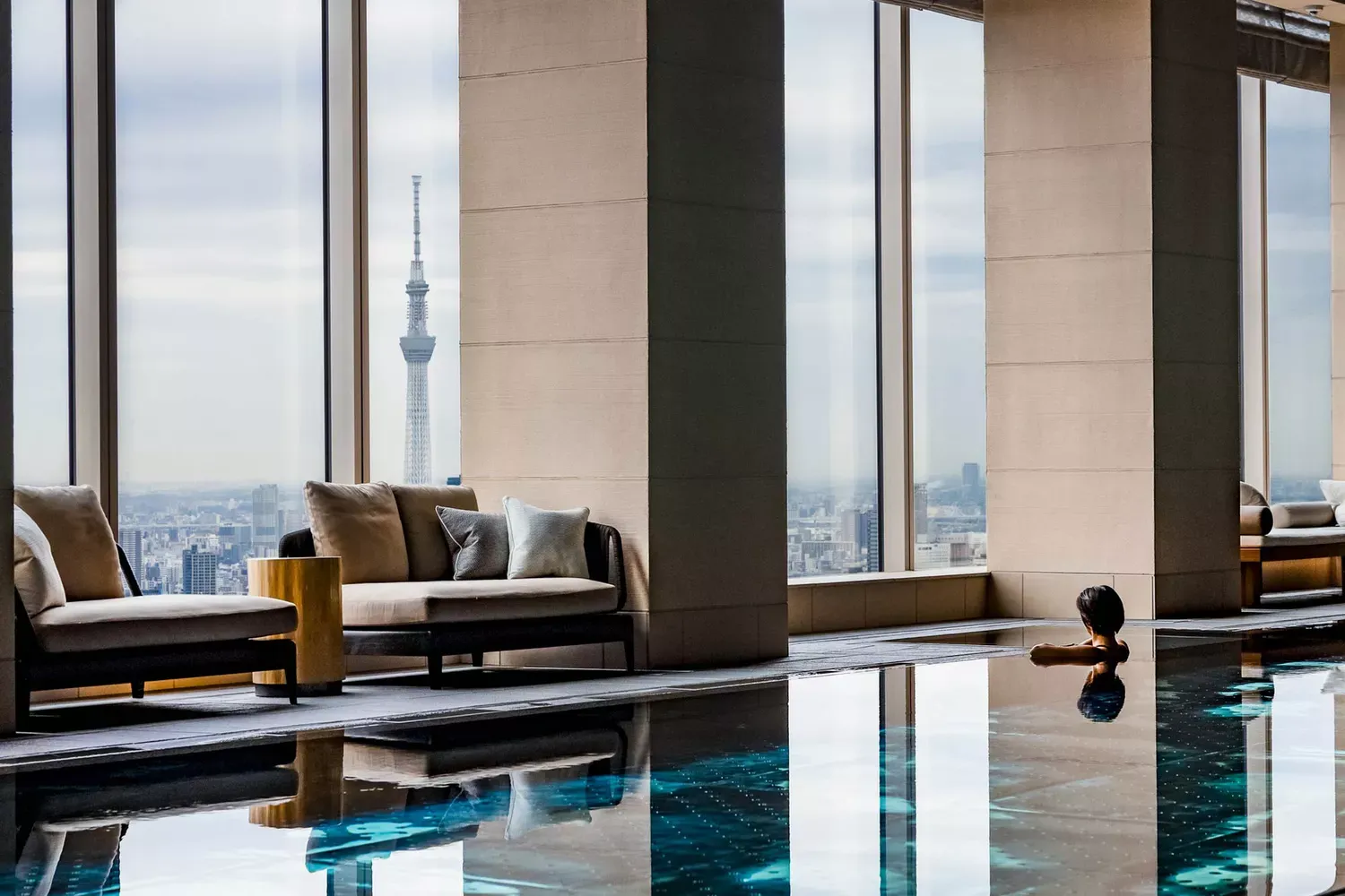 This Luxury Hotel in Tokyo Feels Like a Sky-high Retreat and Has Some of the Best Views in the City