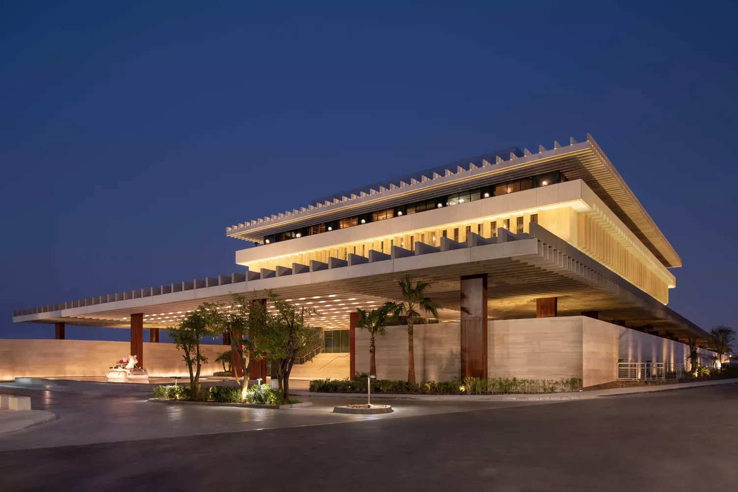 The New Ned Hotel Just Opened in Doha With 7 Restaurants, an Olympic-size Pool, and Views of the City's Most Stunning Buildings