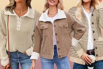 Amazon’s New Cozy Travel Clothing Drop Is Perfect for Airplanes and Winter Trips — Shop Our 10 Faves Under $50