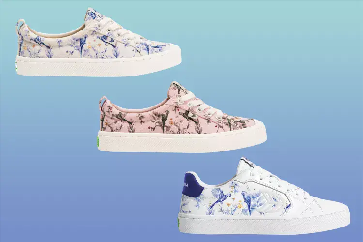 This Celeb-loved Shoe Brand Just Released Its Most Popular Sneakers in the Perfect Spring Print