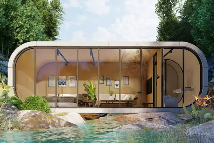 Amazon Listed a Sundrenched, Resort-inspired Tiny House That’s Completely Customizable for Under $35K