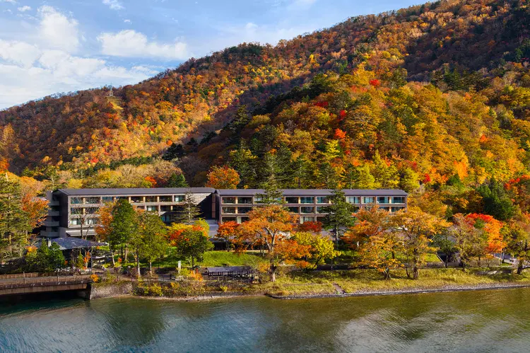 This Luxury Hotel Is in a Japanese National Park—With an On-site Onsen, Kaiseki Dining, and Stunning Lake Views